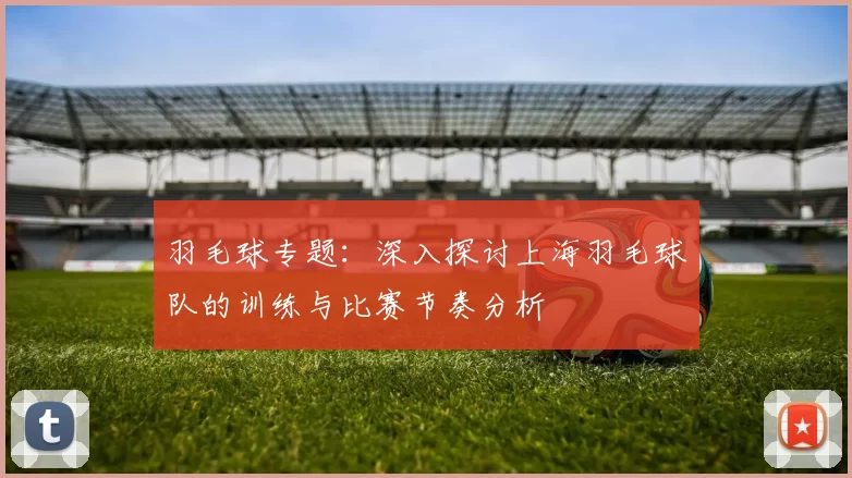 羽毛球专题：深入探讨上海羽毛球队的训练与比赛节奏分析
